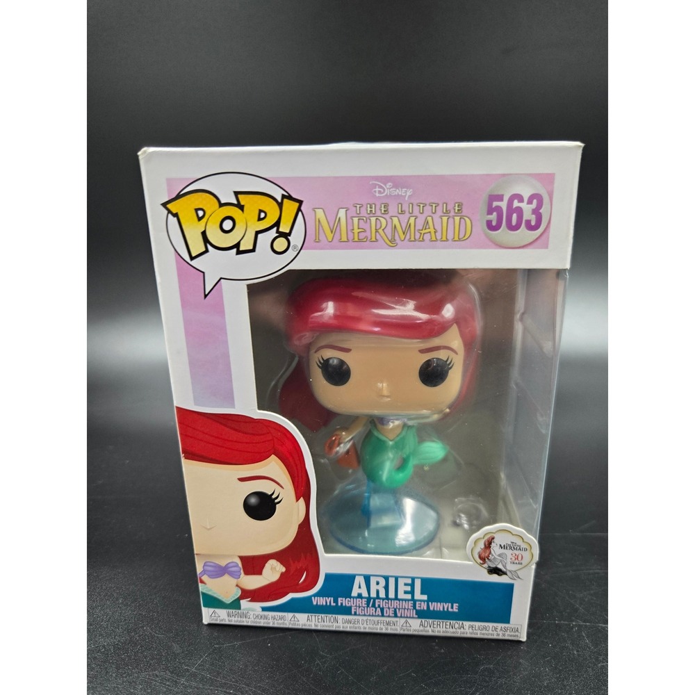 Funko Pop Disney The Little Mermaid Ariel 563 30th Anniversary Vinyl Figure
